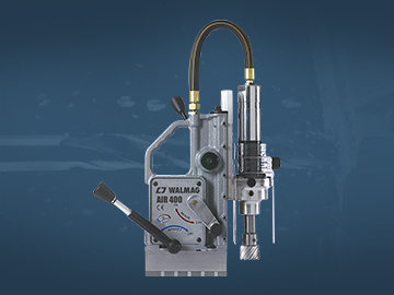 Magnetic drilling machine for use in potentially explosive atmospheres